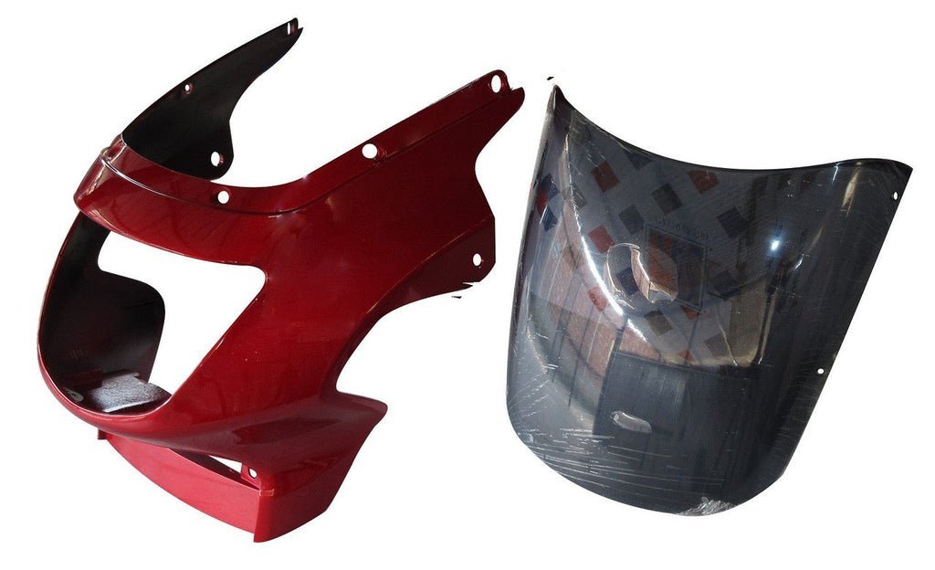 Headlight Visor Fit For With Glass Hero Cbz Candy Blazing Red