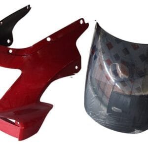 Headlight Visor Fit For With Glass Hero Cbz Candy Blazing Red