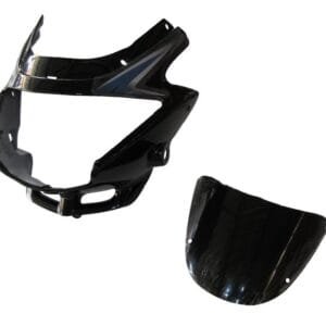 Headlight Visor Fit For With Glass Hero Glamour Latest Black Blue