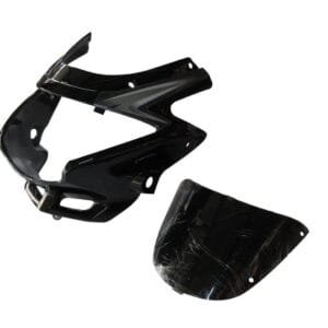 Headlight Visor Fit For With Glass Hero Glamour Latest Black (silver)