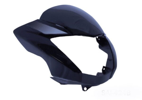 Headlight Visor Fit For With Glass Hero Glamour Latest New Model (type-5) Black - Grey Sticker