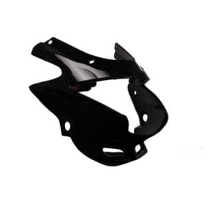 Headlight Visor Fit For With Glass Hero Glamour New Model Black (silver)