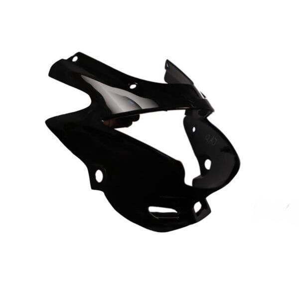 Headlight Visor Fit For With Glass Hero Glamour New Model Black (silver)