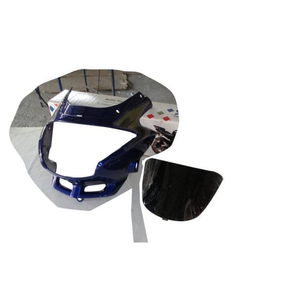 Headlight Visor Fit For With Glass Hero Glamour Old Model Excellent Blue