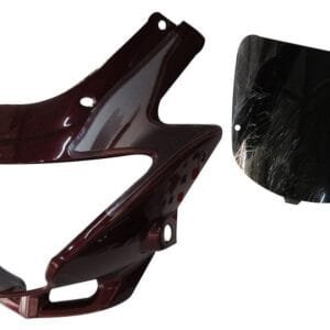 Headlight Visor Fit For With Glass Hero Glamour Old Model Palace Maroon