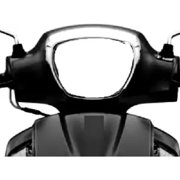 Headlight Visor For Access 125 Black Uf263