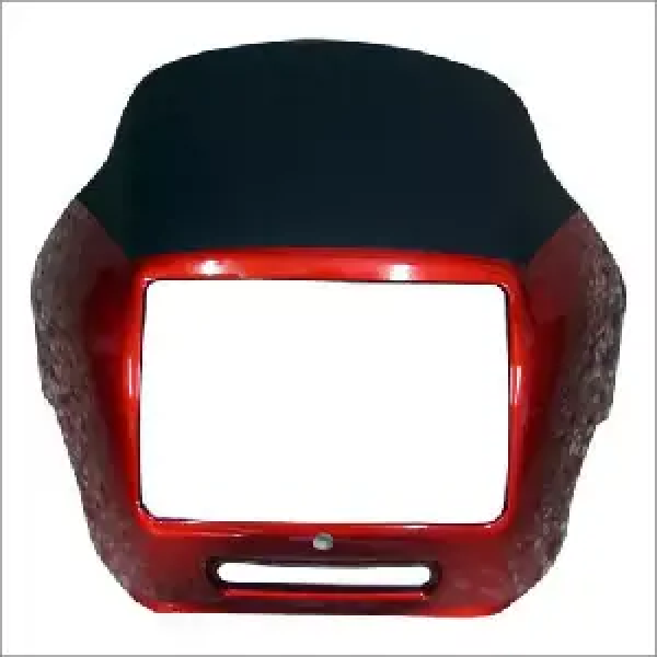 Headlight Visor For Cd Deluxe Red Uf117a