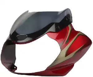 Headlight Visor For Discover 100 Dts-i Red Uf212c