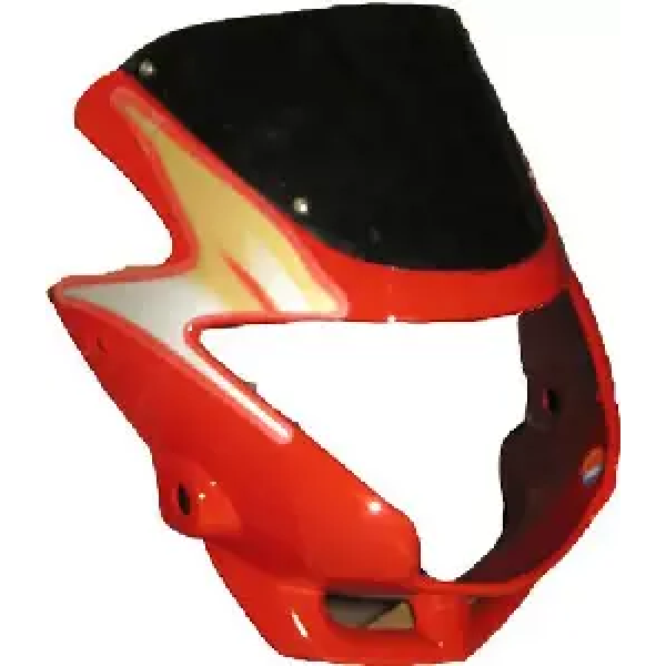 Headlight Visor For Glamour Red Uf162c