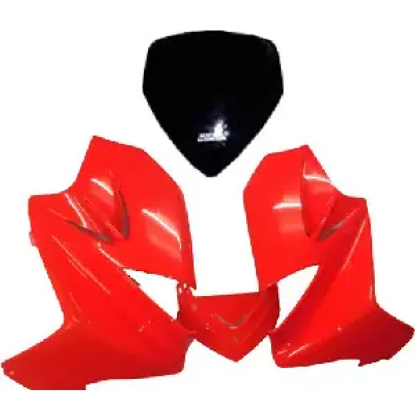 Headlight Visor For Karizma Red Uf182b