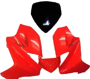 Headlight Visor For Karizma Red Uf182b