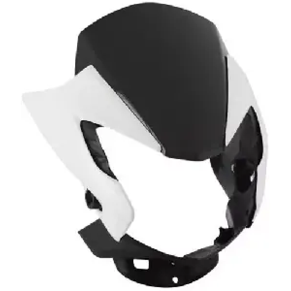 Headlight Visor For Livo White Uf147a