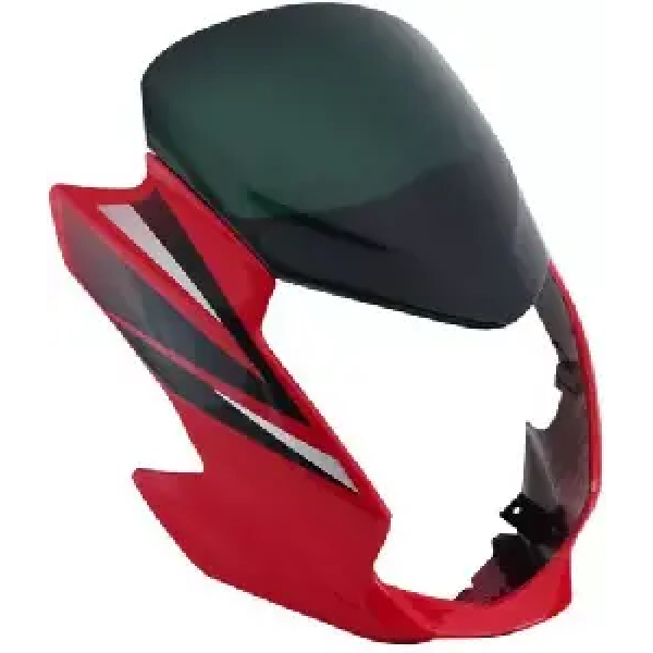 Headlight Visor For Motocorp Passion Pro Red Uf129c