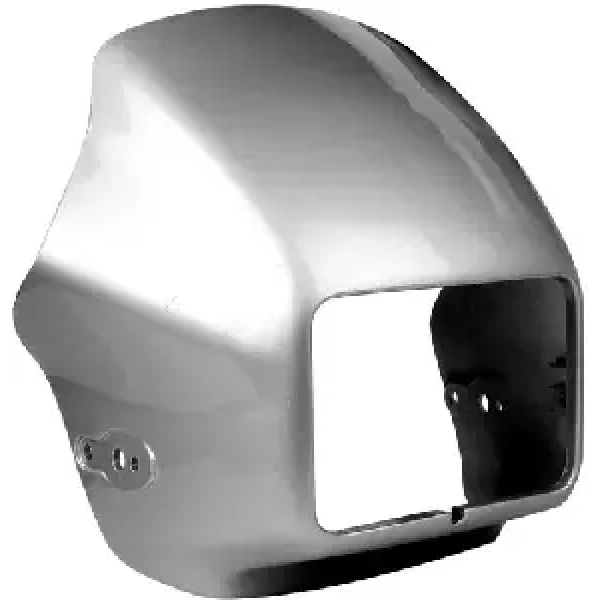 Headlight Visor For Motocorp Splendor Plus Grey Uf102d
