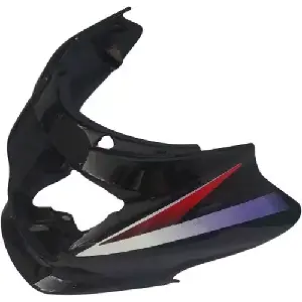 Headlight Visor For Motocorp Super Splendor Black & Red Uf115b