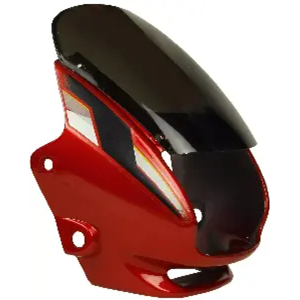 Headlight Visor For Motocorp Super Splendor Red Uf112b
