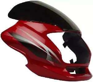Headlight Visor For Motocorp Super Splendor Red Uf113c