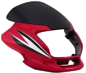 Headlight Visor For Motocorp Super Splendor Red Uf114c
