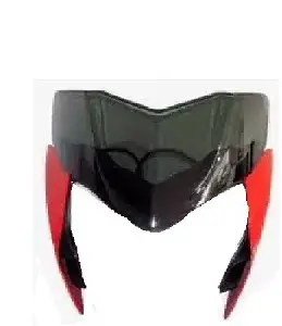 Headlight Visor For Pulsar 135 Ls Dts-i Red Uf226a