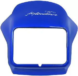 Headlight Visor For Splendor Blue Uf102e