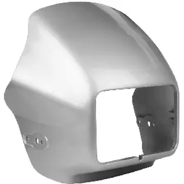 Headlight Visor For Splendor Grey & Blue Uf106c