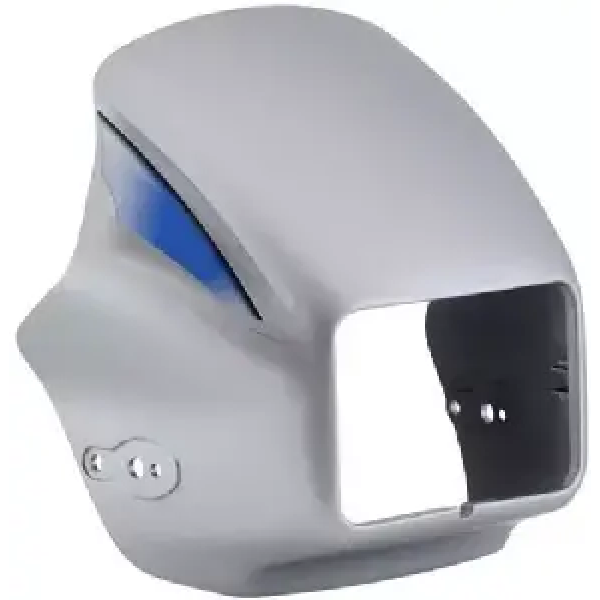 Headlight Visor For Splendor Pro Grey & Blue Uf109f