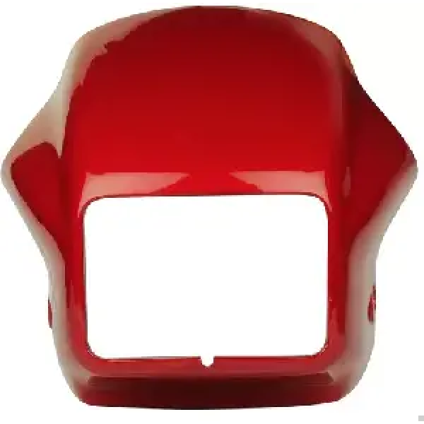Headlight Visor For Splendor Red Uf101b