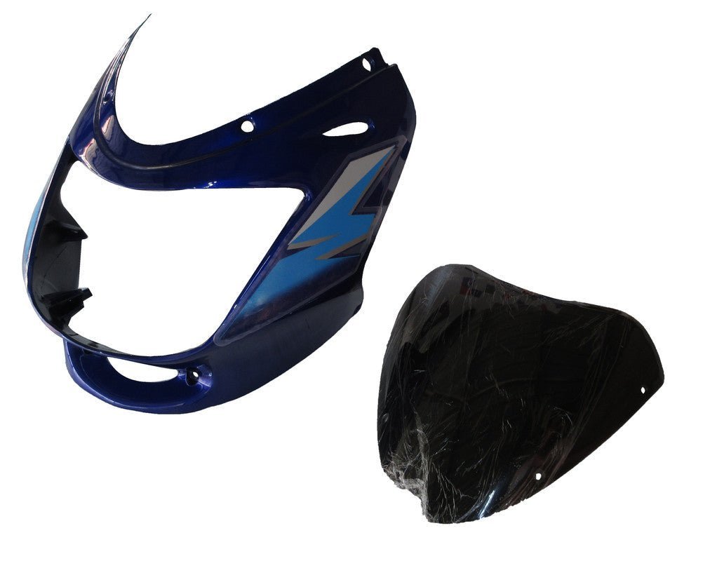 Headlight Visor With Glass Fit For Bajaj Caliber 115 Excellent Blue