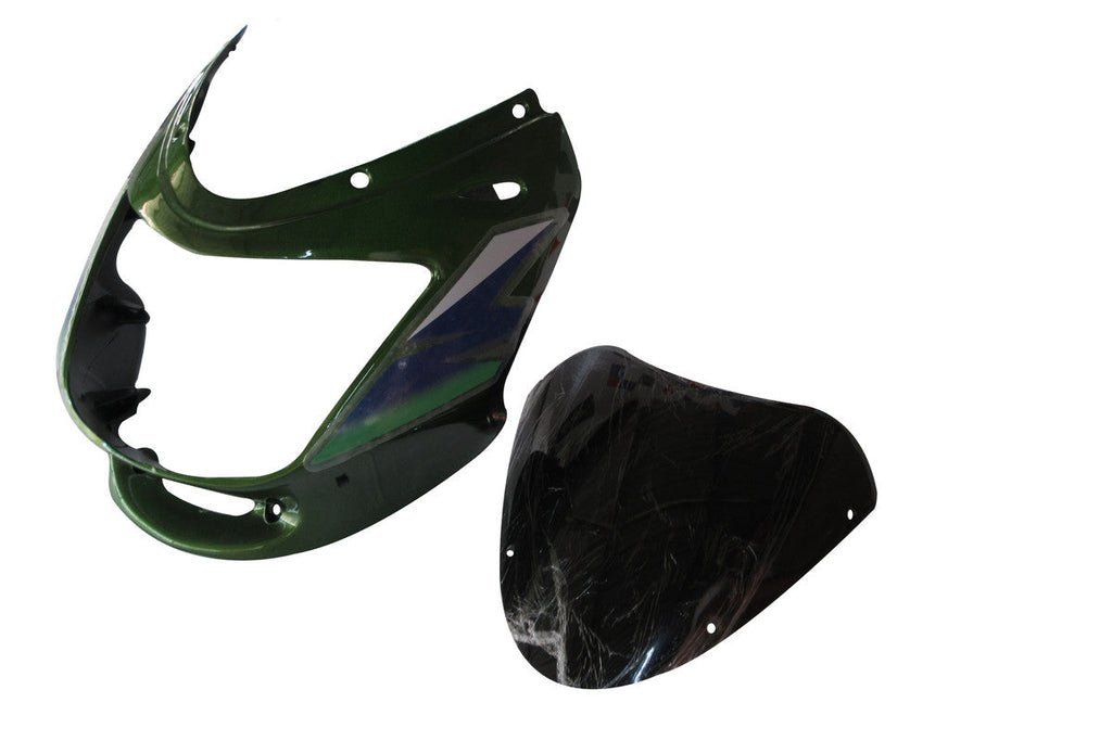 Headlight Visor With Glass Fit For Bajaj Caliber 115 HB Green