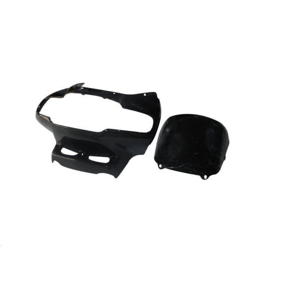 Headlight Visor With Glass Fit For Suzuki Fiero Black