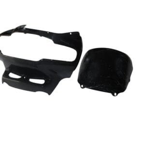 Headlight Visor With Glass Fit For Suzuki Fiero Black