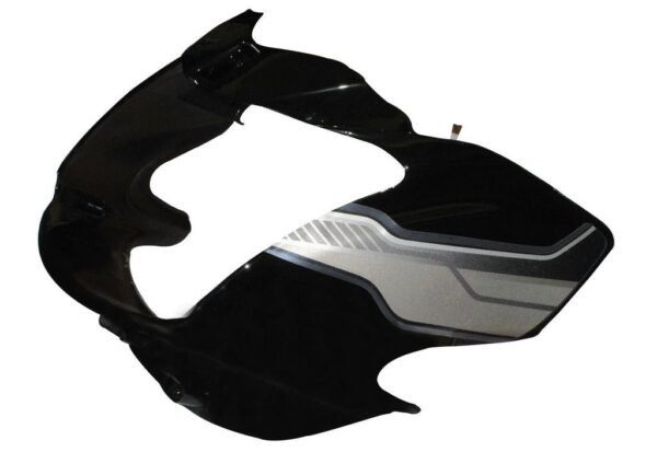 Headlight Visor With Glass Fit For Tvs Phoenix 125cc Black