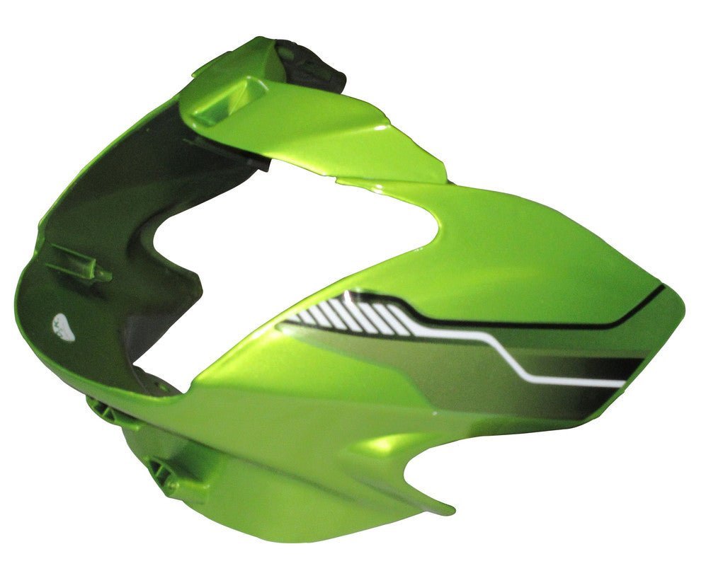 Headlight Visor With Glass Fit For TVS Phoenix 125CC Candy Palm Green