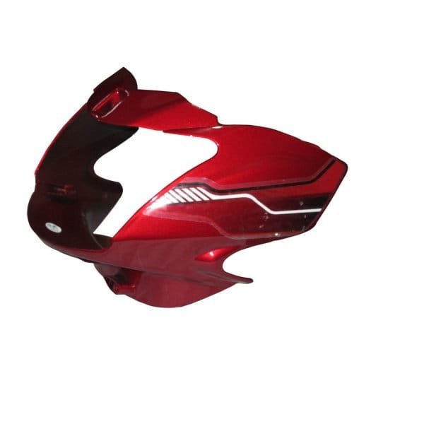 Headlight Visor With Glass Fit For Tvs Phoenix 125cc Flame Red