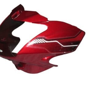 Headlight Visor With Glass Fit For Tvs Phoenix 125cc Flame Red