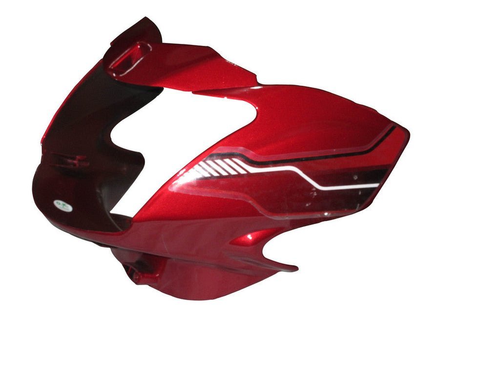 Headlight Visor With Glass Fit For TVS Phoenix 125CC Flame Red