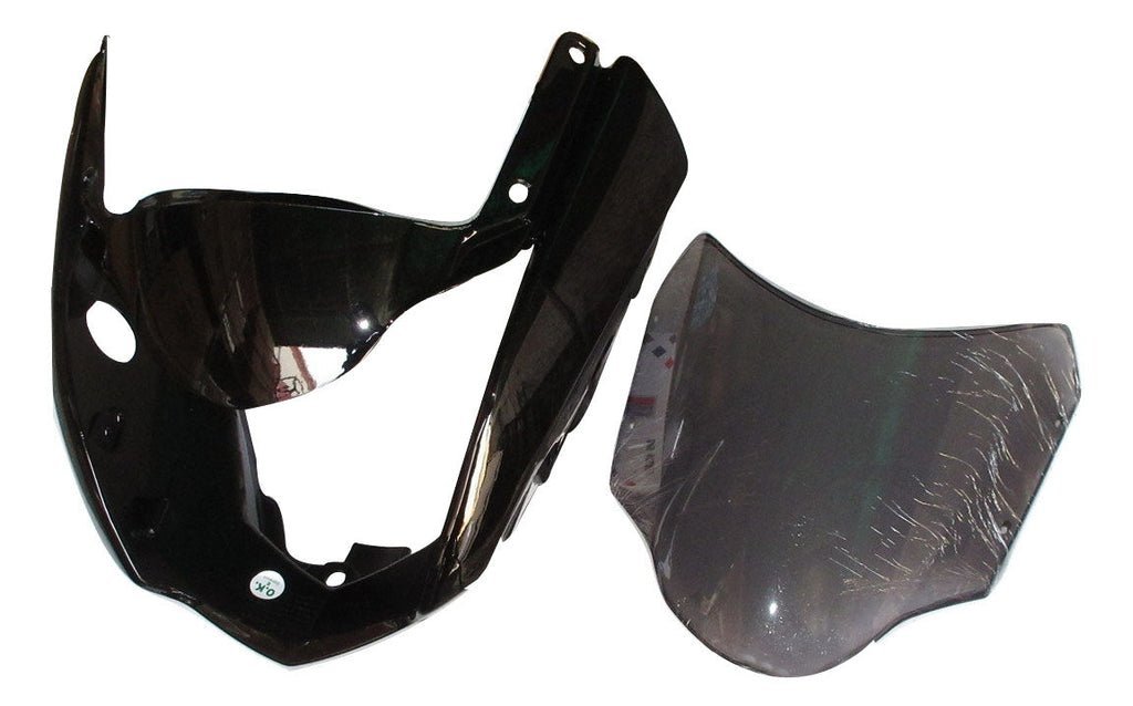 Headlight Visor Without Glass Fit For Hero Cbz Xtreme Type-1 Black**