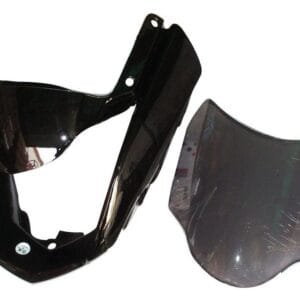 Headlight Visor Without Glass Fit For Hero Cbz Xtreme Type-1 Black**