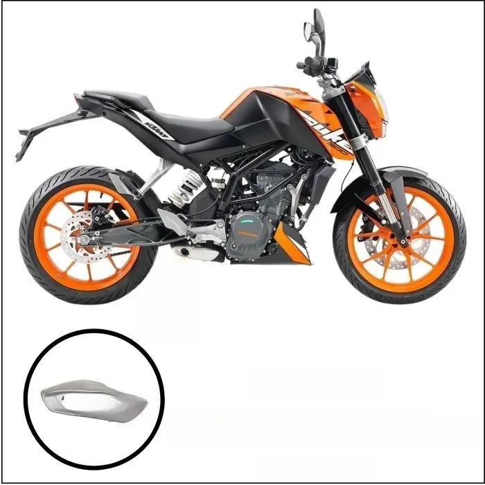 KTM Heat Shield Assembly - Duke 200 (jg591064)