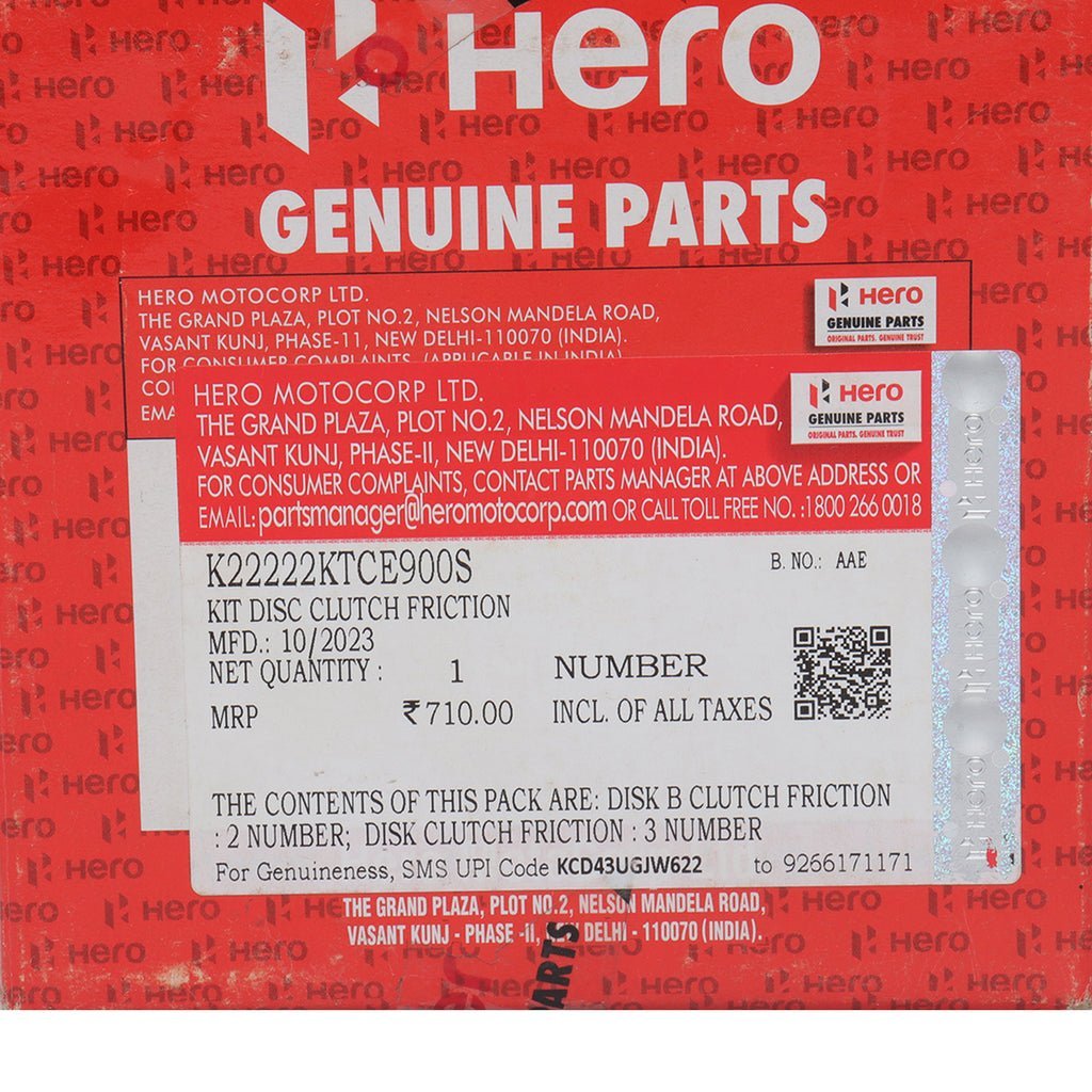 Hero Clutch Plate For Super Splendor - Image 3