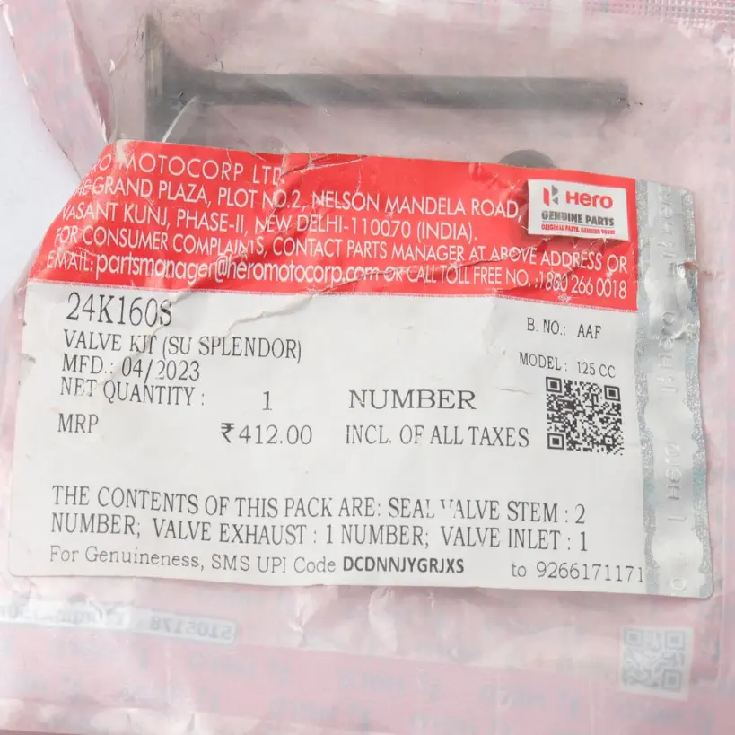 Hero Engine Valve For Super Splendor - Image 3