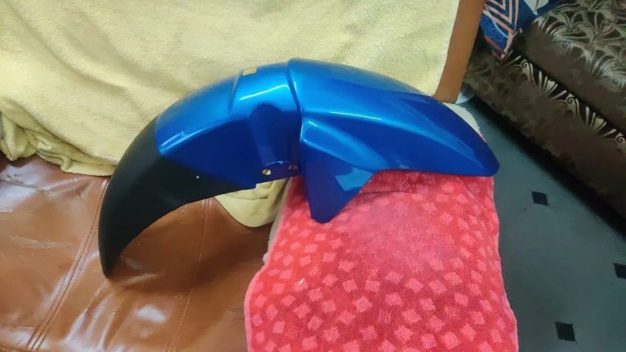 Hero Glamour Mudgaurd D.blue