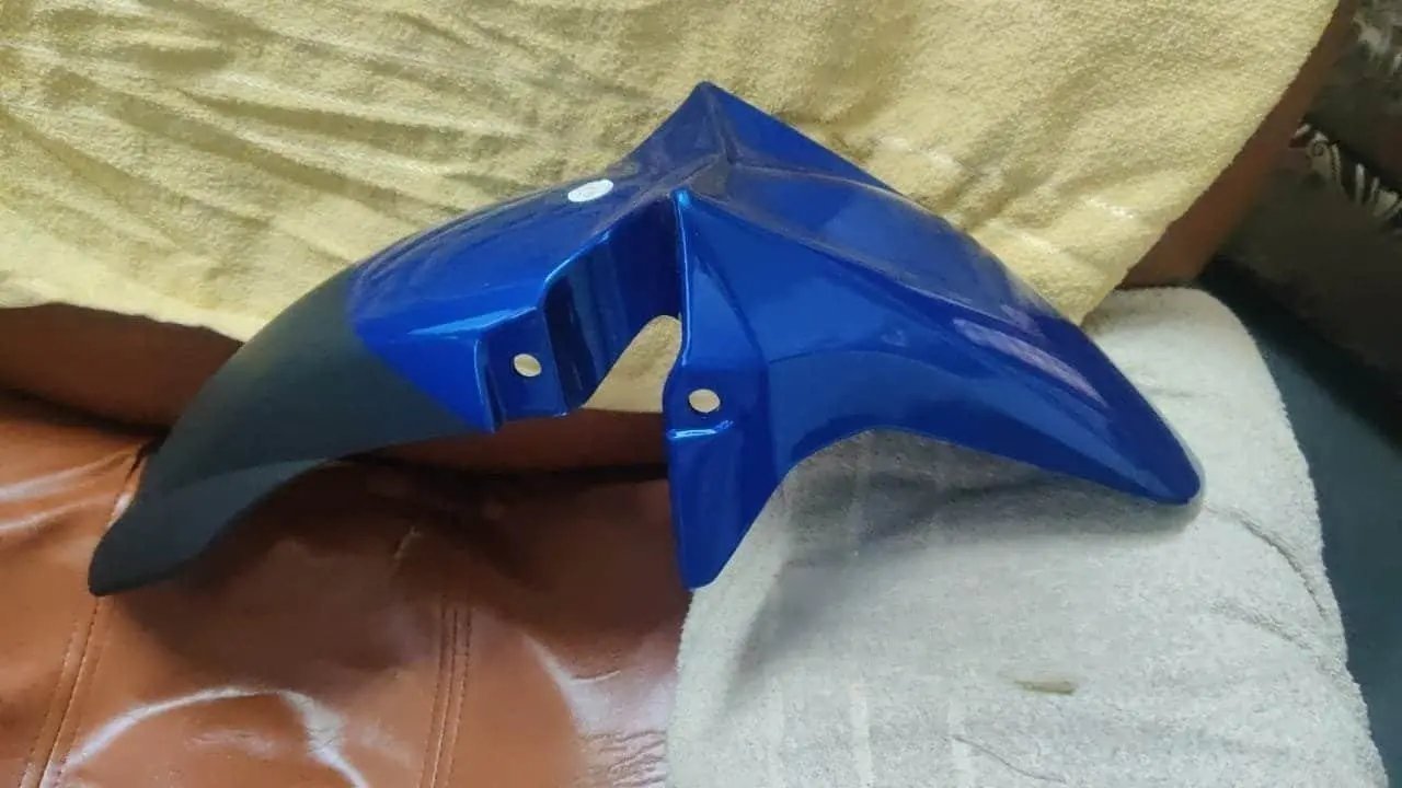 Hero Ignitor Mudguard Blue