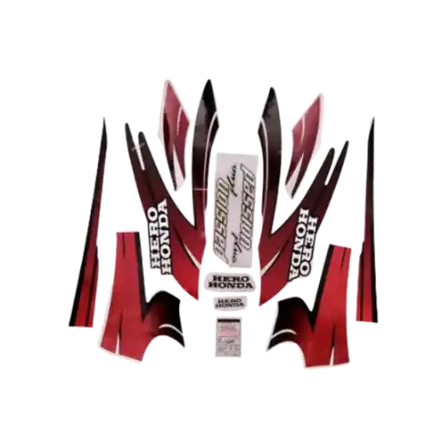 Hero Passion Plus Sticker Kit Standard