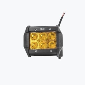 HJG 6 LED Square Yellow