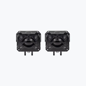 HJG Single LED Trident Lense Fog Light Pair