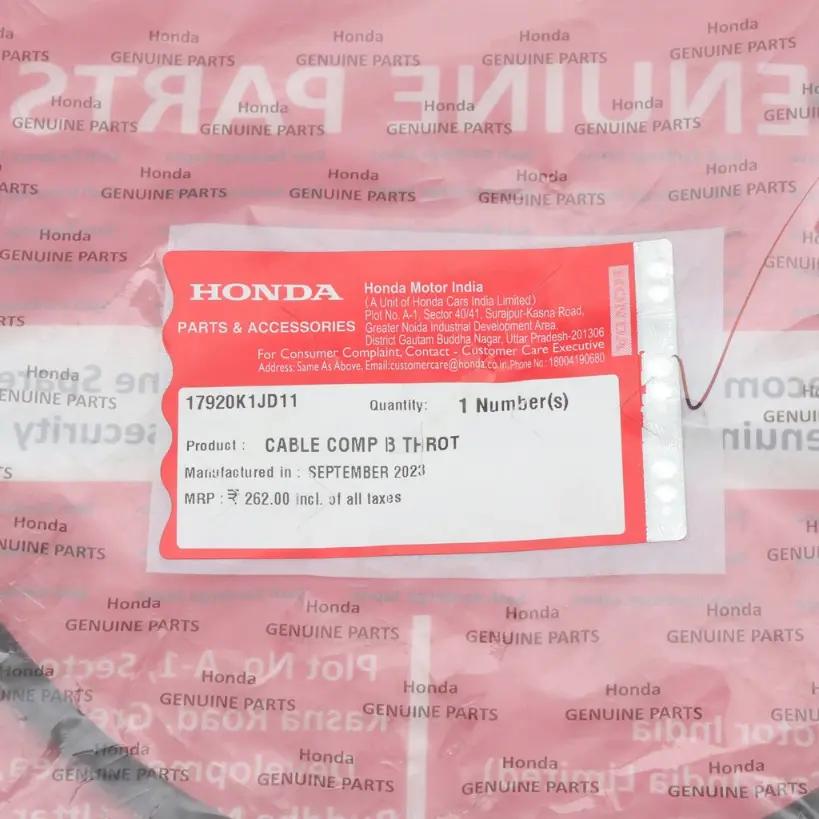 Honda Accelerator Cable -b For Grazia - Image 3