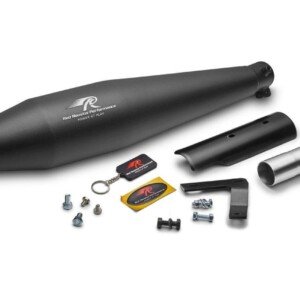 Honda Highness CB350 Red Rooster Performance Exhaust Pegasus