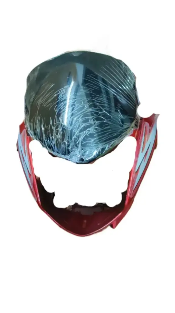 Honda Shine Latest Red Headlight Visor, Fairing, Mask