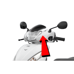 Housing Headlamp Front Cielo White Refresh For TVS Jupiter 125